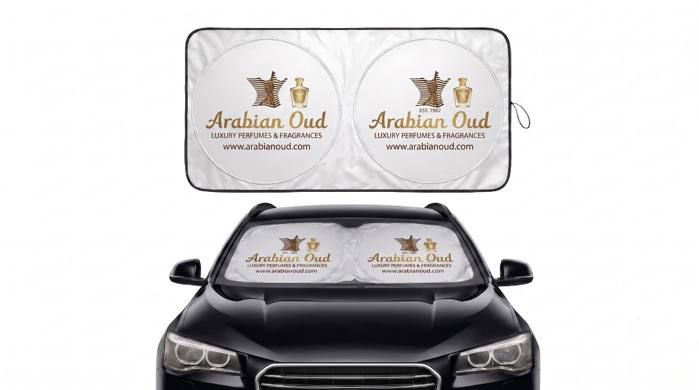 Car Shades with branding