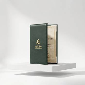 Leather Certificate Holder