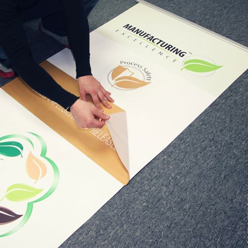 Installation & Removal of banners & stickers
