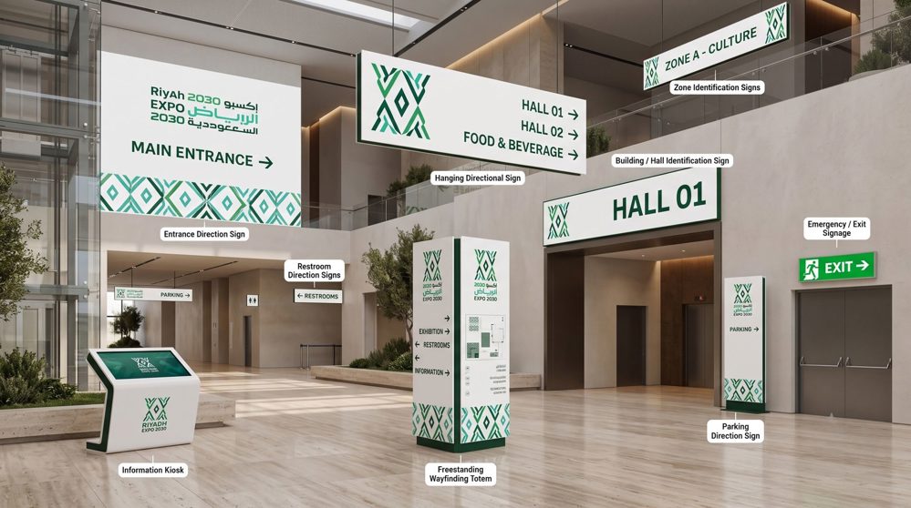 Signage & Wayfinding- Riyadh EXPO 2030