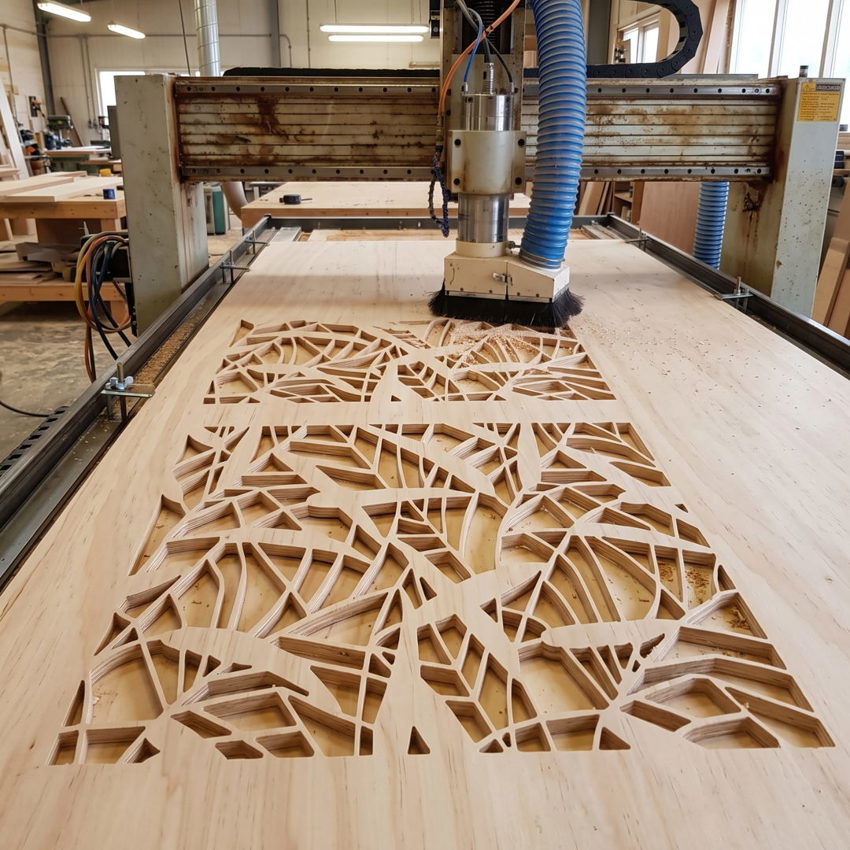 Laser Plywood Cutting