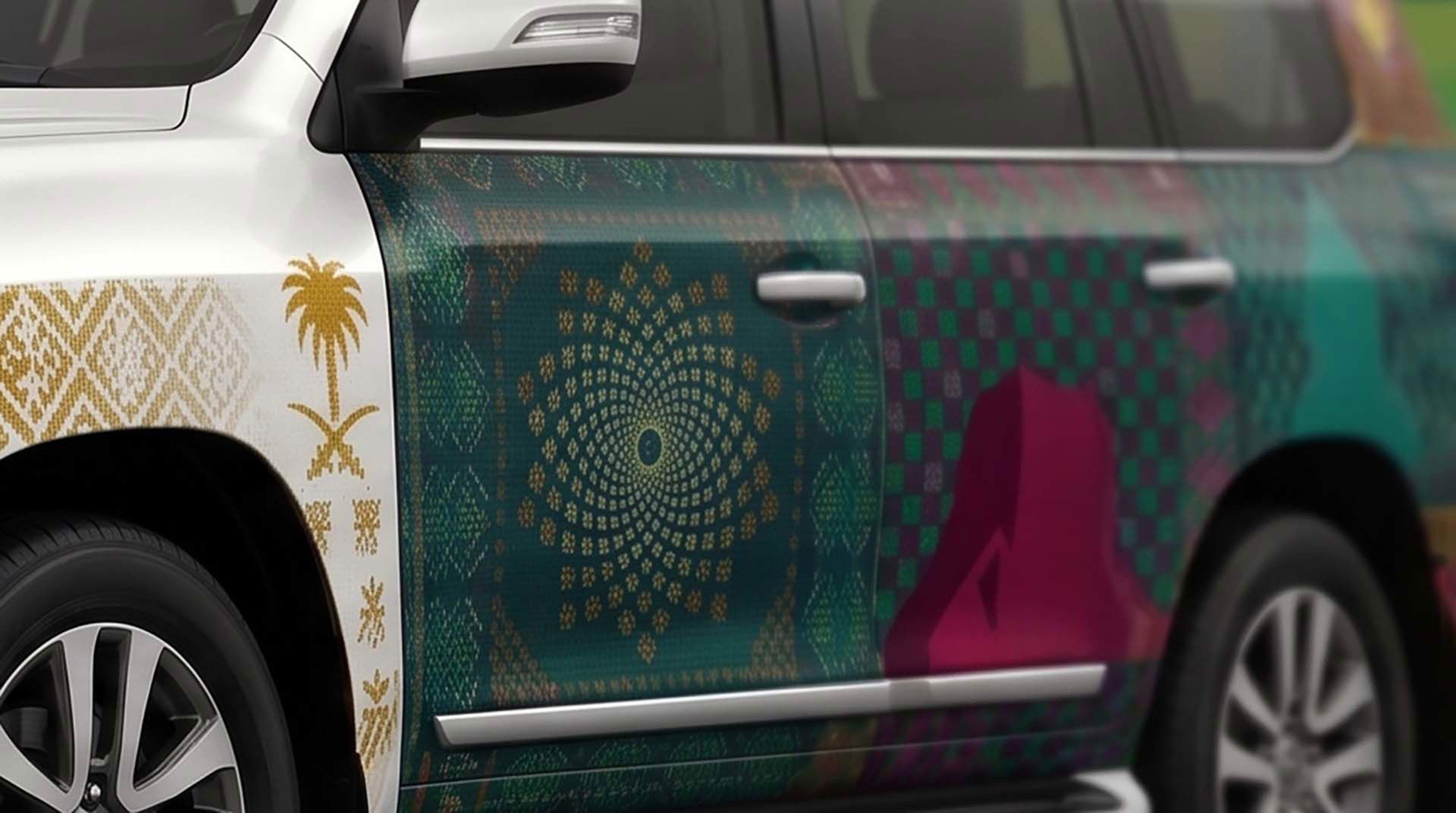 Saudi National Day 96 — Vehicle Wrap