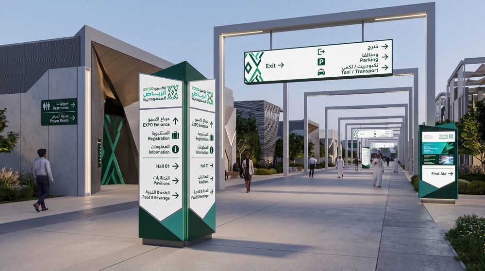 Signage & Wayfinding- Riyadh EXPO 2030