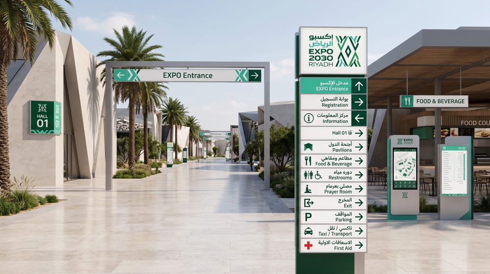 Signage & Wayfinding- Riyadh EXPO 2030