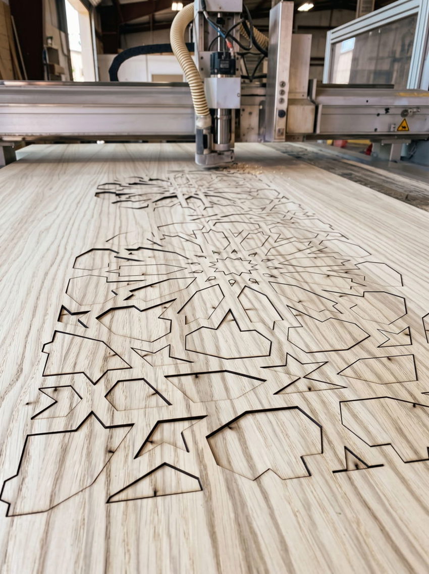 Laser Plywood Cutting