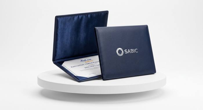 Leather Certificate Holder