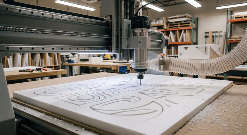 Foam Board CNC Cutting