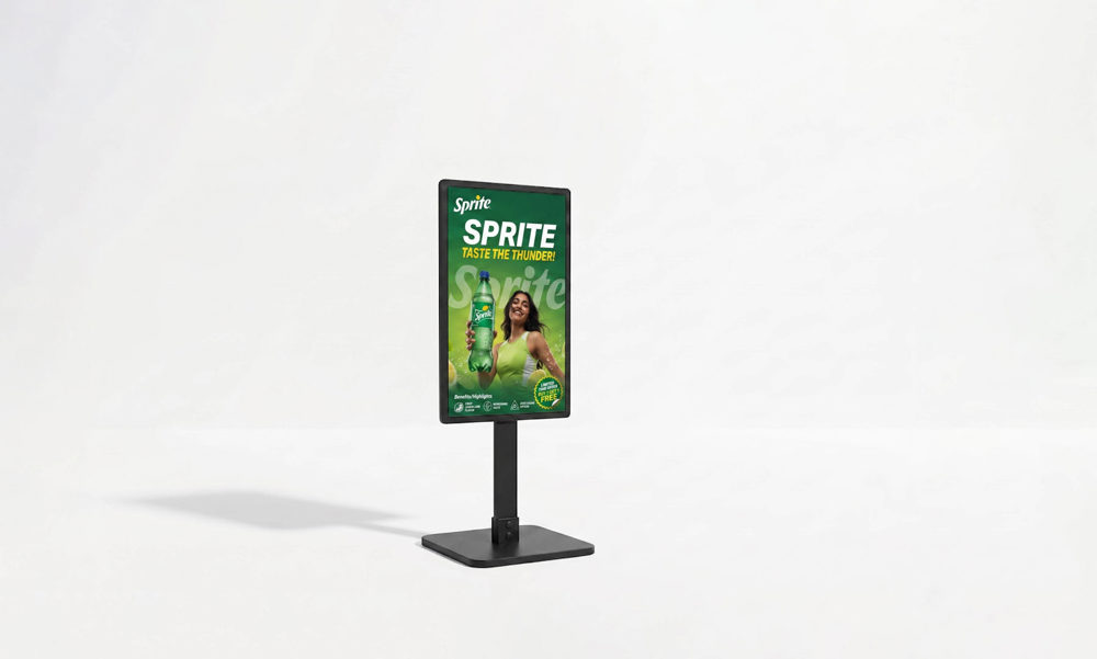 Promotional A3 stand