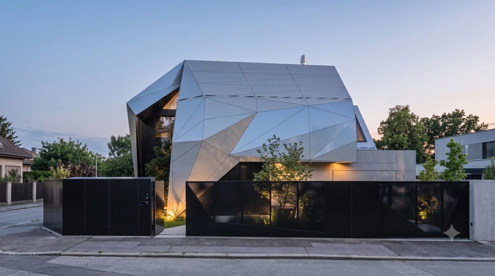 Alucobond structured façade
