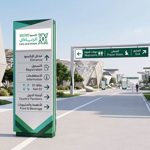 Signage & Wayfinding- Riyadh EXPO 2030
