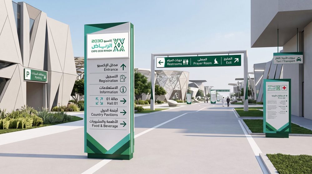 Signage & Wayfinding- Riyadh EXPO 2030