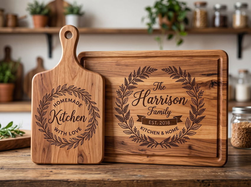 Laser Wood engraving