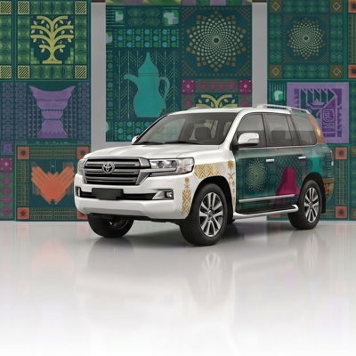 Saudi National Day 96 — Vehicle Wrap