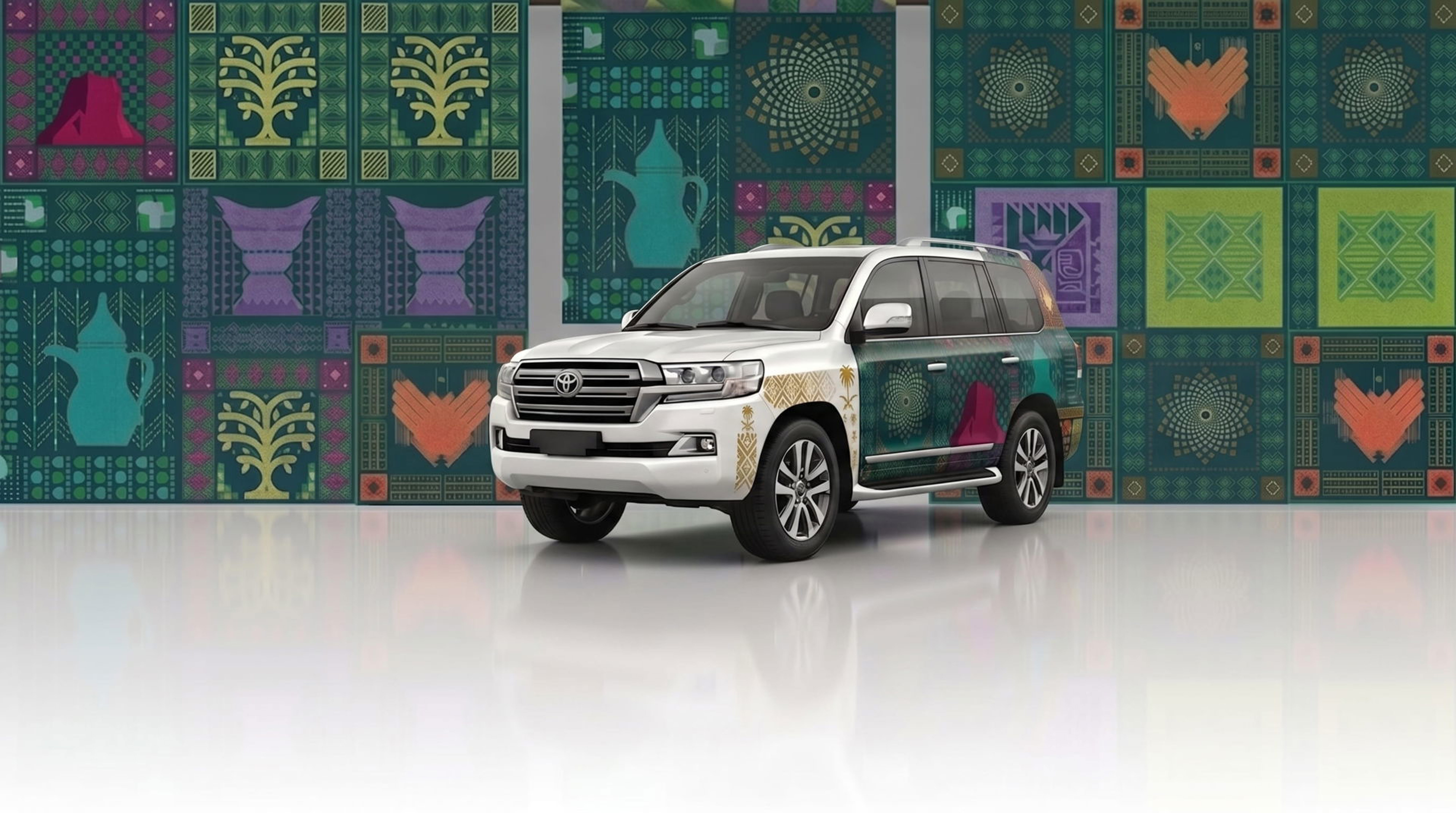 Saudi National Day 96 — Vehicle Wrap