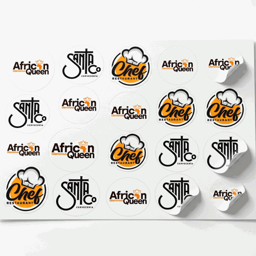 Multi Design Cut-out Sticker Sheets