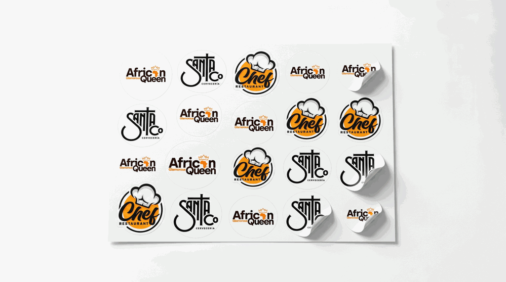 Multi Design Cut-out Sticker Sheets